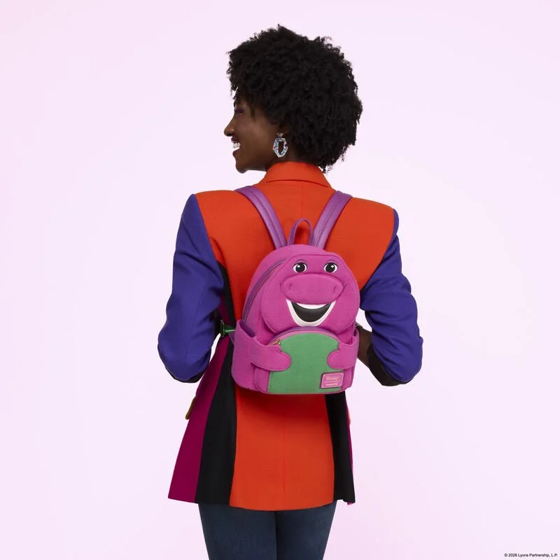 New Loungefly Barney Mini Backpack — EXTRA MAGIC MINUTES